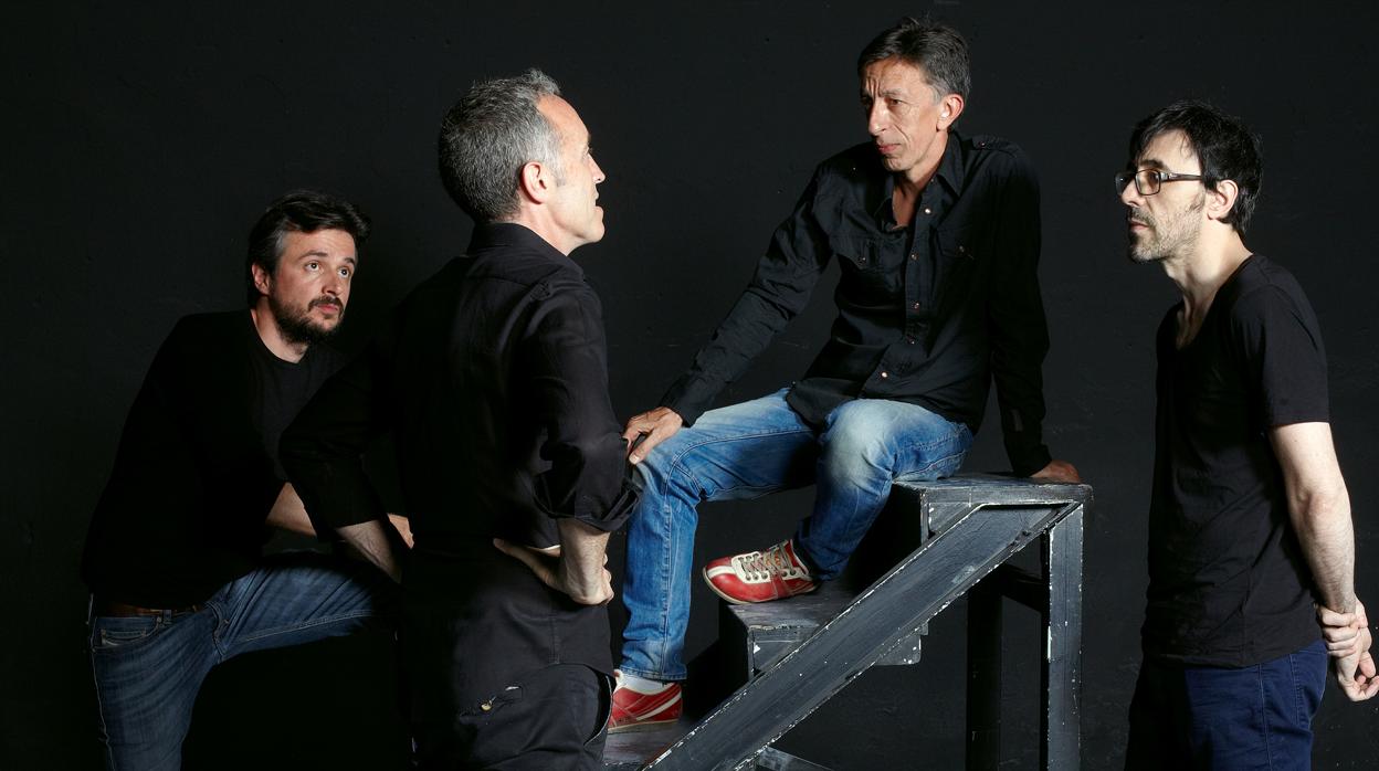 Jordi Buixó, Miguel del Arco, Aitor Tejada e Israel Elejalde