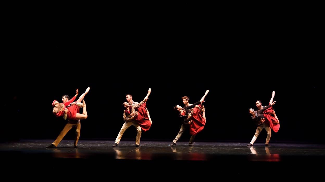 El Balletto di Siena reanudó anoche la aplazada temporada el teatro de la Maestranza