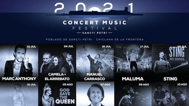 El Concert Music Festival 2021 ultima su cartel para la edición de este verano