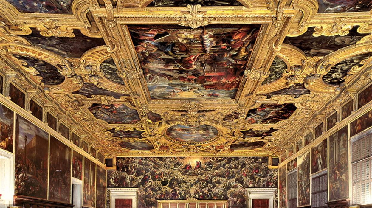 Interior del Palacio Ducal de Venecia