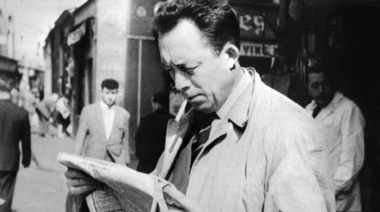 Albert Camus, fotografiado en 1959