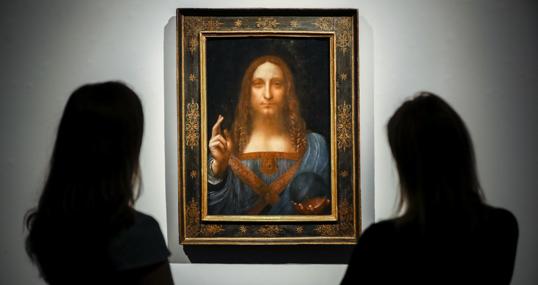 «Salvator Mundi», de Leonardo da Vinci