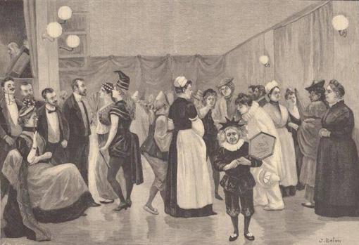 Todos los años, durante la Cuaresma, en La Salpétriére se celebraba «El baile de las locas», al que asistía toda la alta sociedad parisina de la época (finales del siglo XIX) para divertirse a costa de las mujeres allí internadas