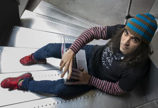 Chema Alonso, fotografiado en la sede de la Fundación Telefónica, en Madrid