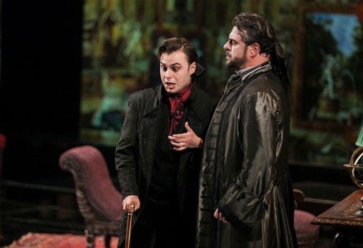 Pablo García López, en 'Tosca' junto a Carlos Álvarez