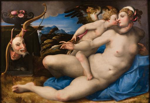 «Venus y Cupido», de Hendrik van den Broeck