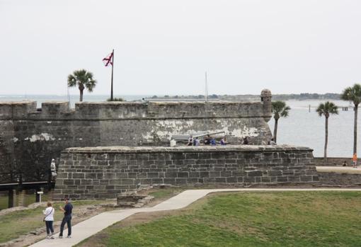 Castillo de San Marcos en San Agustín (Florida), parte del legado español de EE.UU.