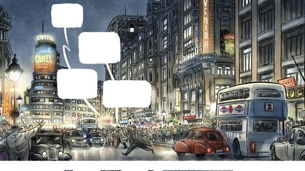 'Contrapaso', un viaje al Madrid de los 50