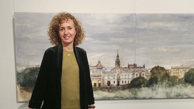 Lola Montero busca la Sevilla de Cernuda a través de sus lienzos