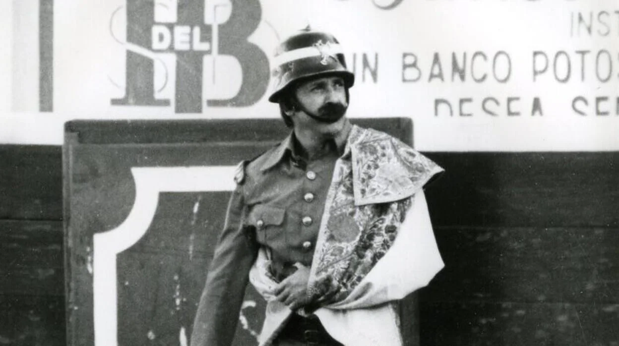 Manuel Celis 'El Bombero Torero', en 1982 en México