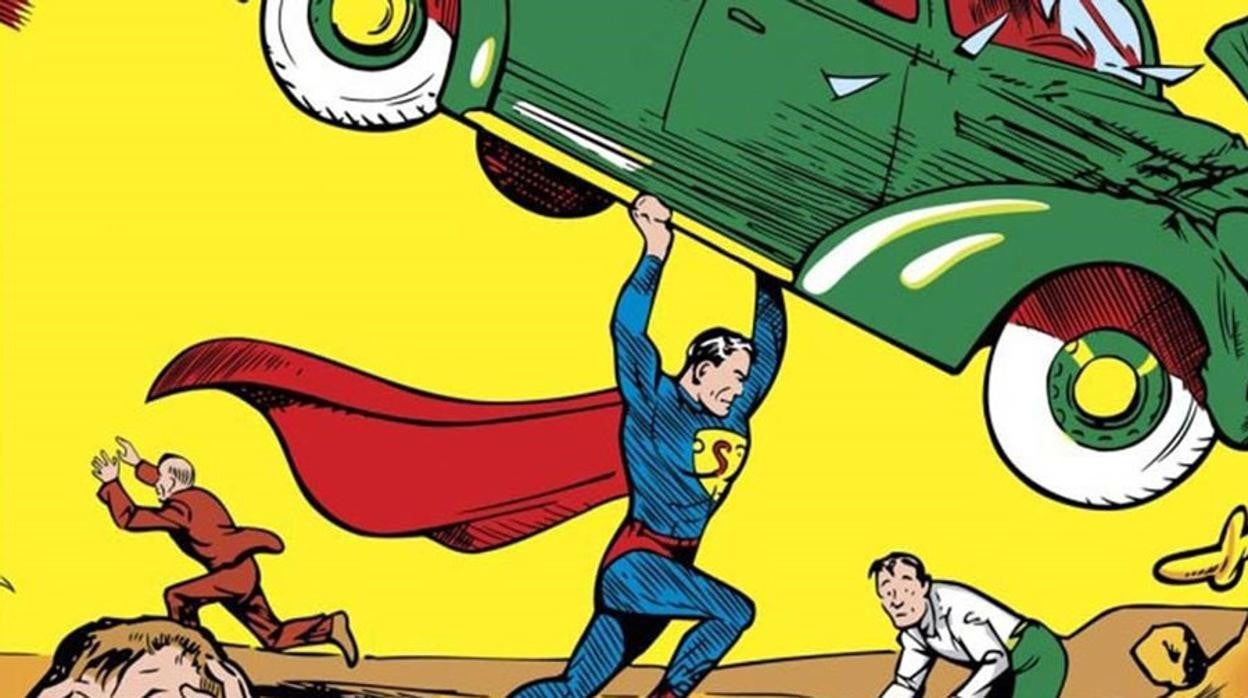 Portada del primer número de Action Comics en 1938