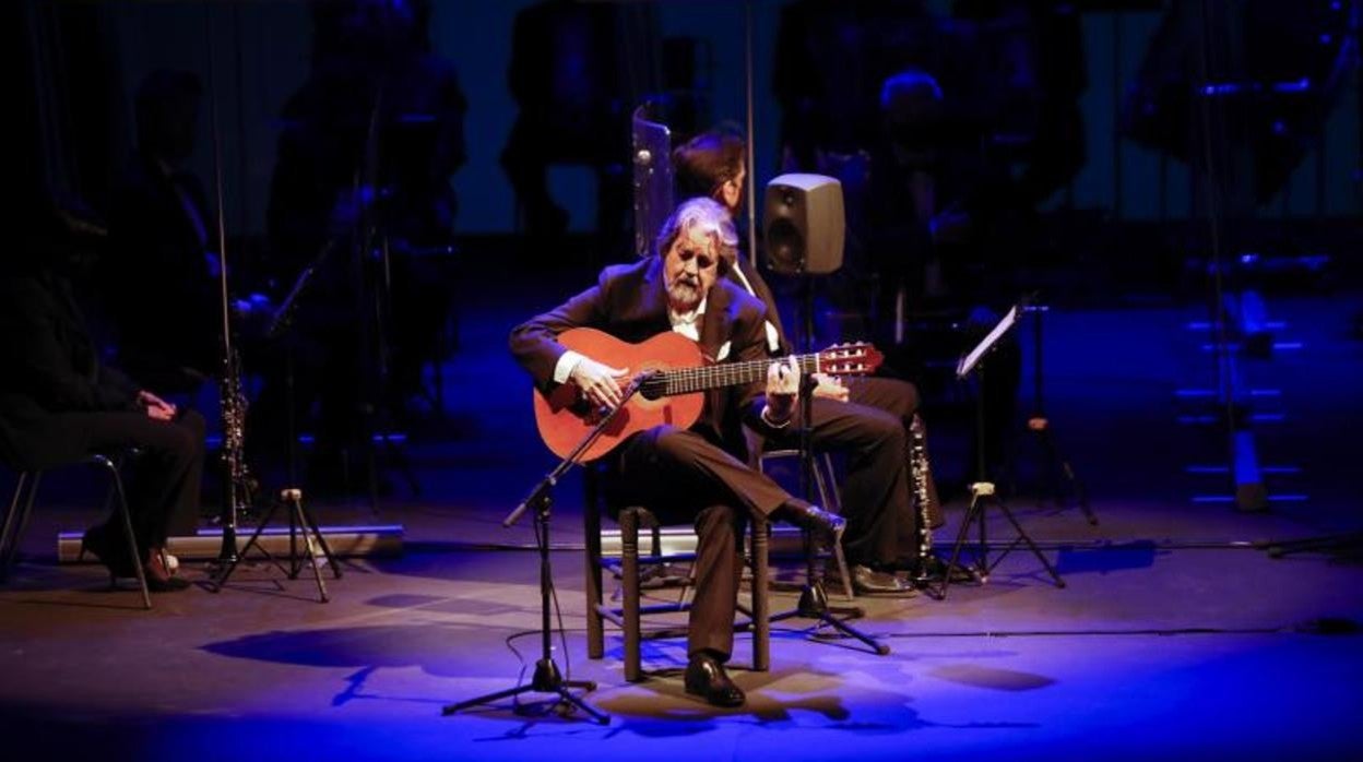 Rafael Riqueni actúa este sábado en el Teatro de la Maestranza