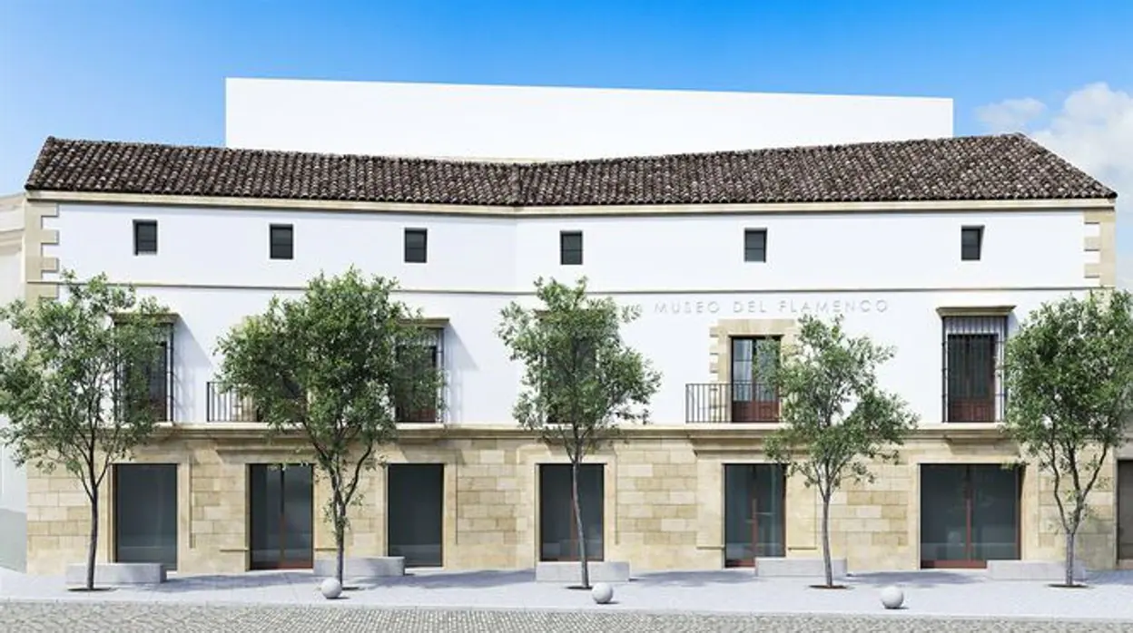 Recreación del futuro Museo del Flamenco de Jerez de la Frontera