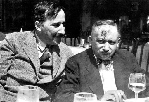 Stefan Zweig y Joseph Roth