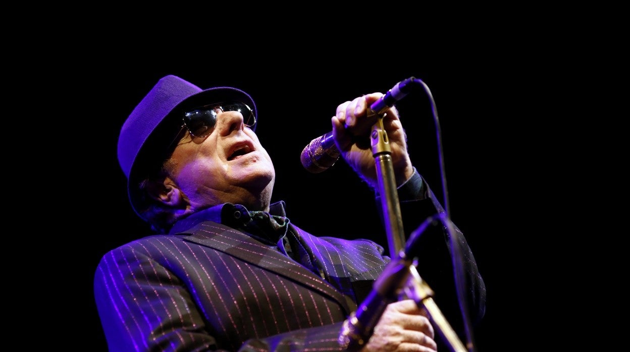 Van Morrison, durante una actuación