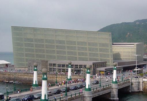Edificio del Kursaal, en San Sebastián