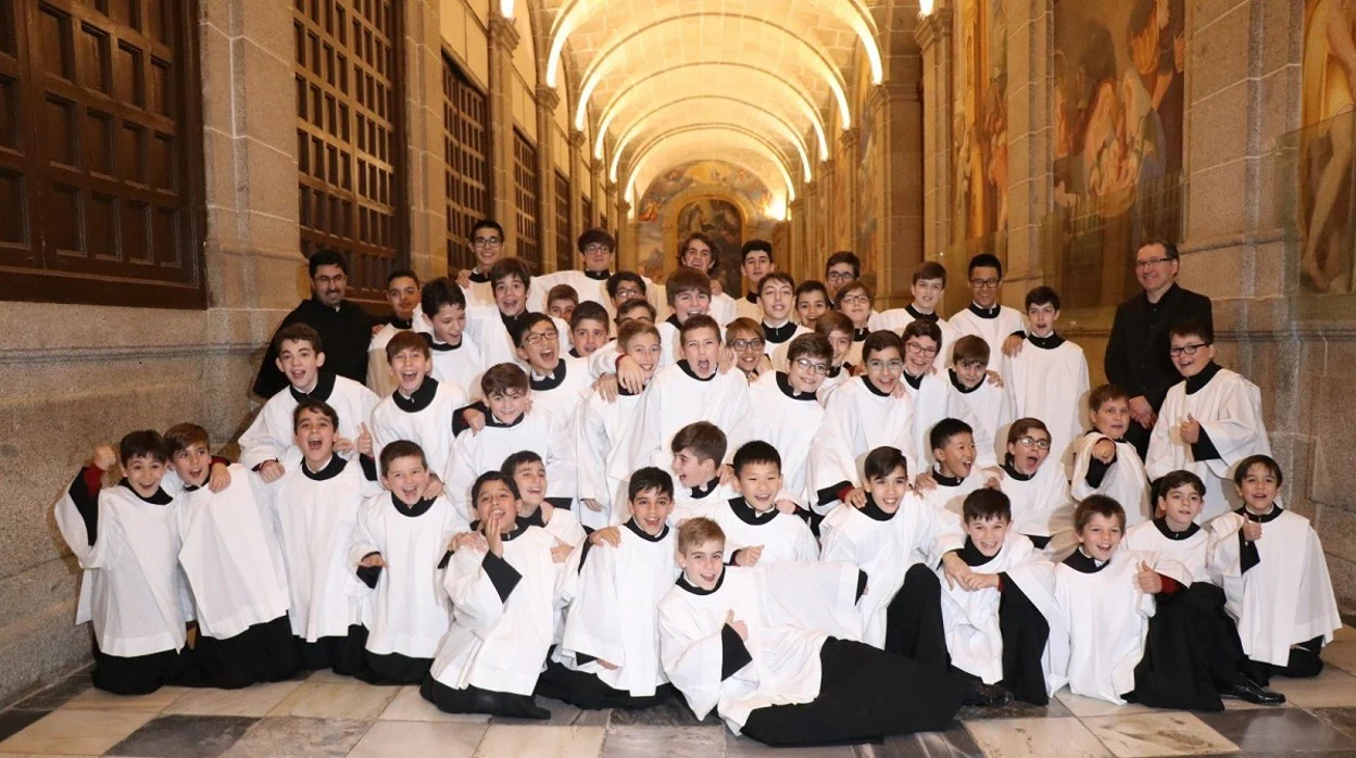 Una imagen de la Escolanía del Monasterio de El Escorial