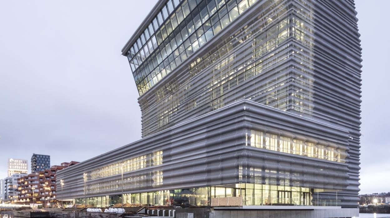 Exterior del nuevo Museo Munch de Oslo