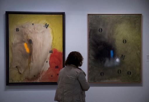 'Letras y cifras atraídas por una chispa' (IV y VI) de Miró