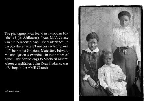 Proyecto 'Black Photo Album', de Santu Mofokeng