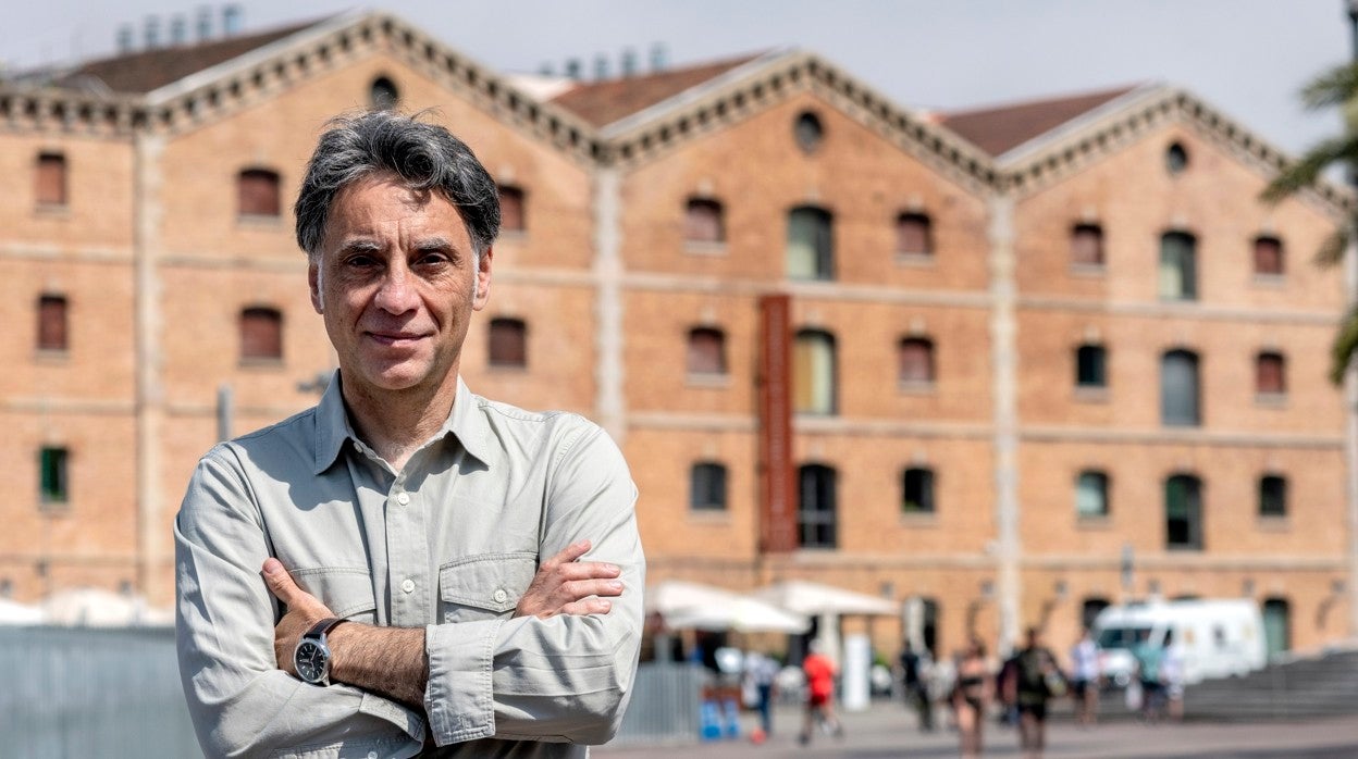 Antonio Iturbe, fotografiado en Barcelona