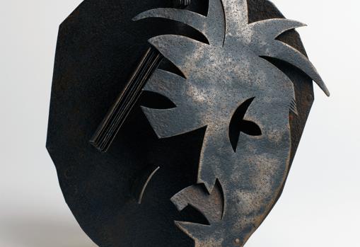 'Máscara recortada de Pilar al sol' (1929)