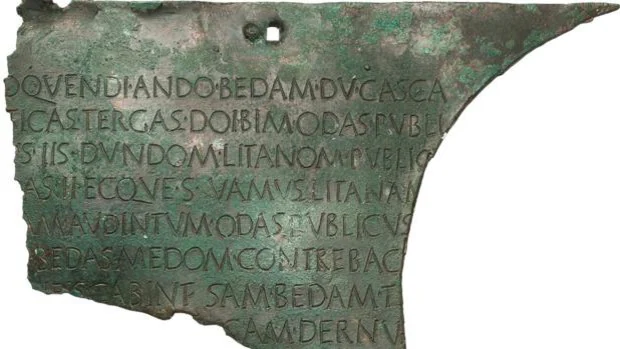 Descubren una letra desconocida en una inscripción celtibérica