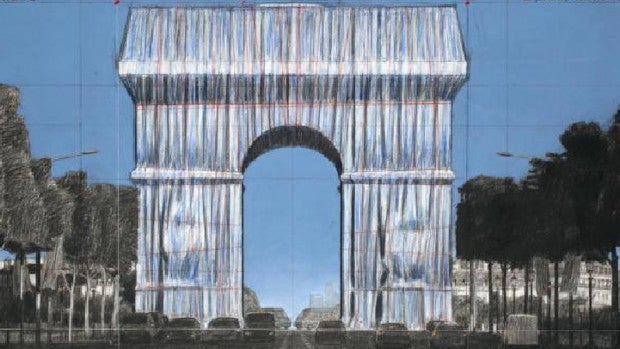 La gran ambición de Christo se cumplirá: envolver el Arco del Triunfo