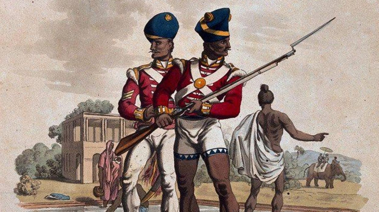 Ejército propio de la Compañía de las Islas Orientales