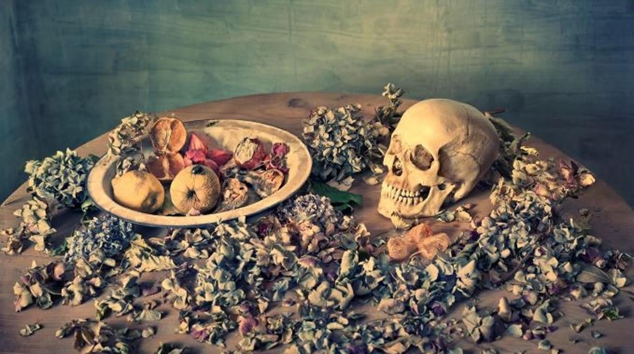 Una de las piezas de ‘Vanitas’, de Castro Prieto