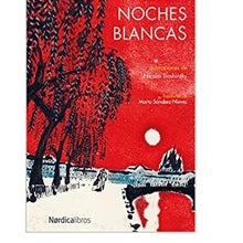 Un detalle de la edición ilustrada de 'Noches blancas', publicada por Nórdica.