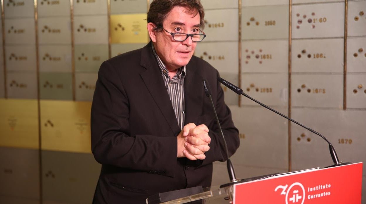 Luis García Montero, director del Instituto Cervantes