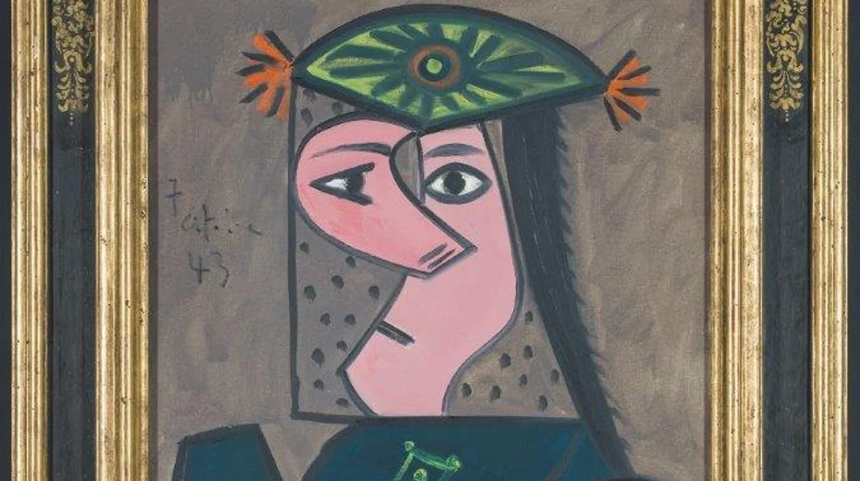 'Buste de femme 43', de Pablo Picasso (1943), donado por Aramont Art Collection de la familia Arango Montull a American Friends of the Prado Museum