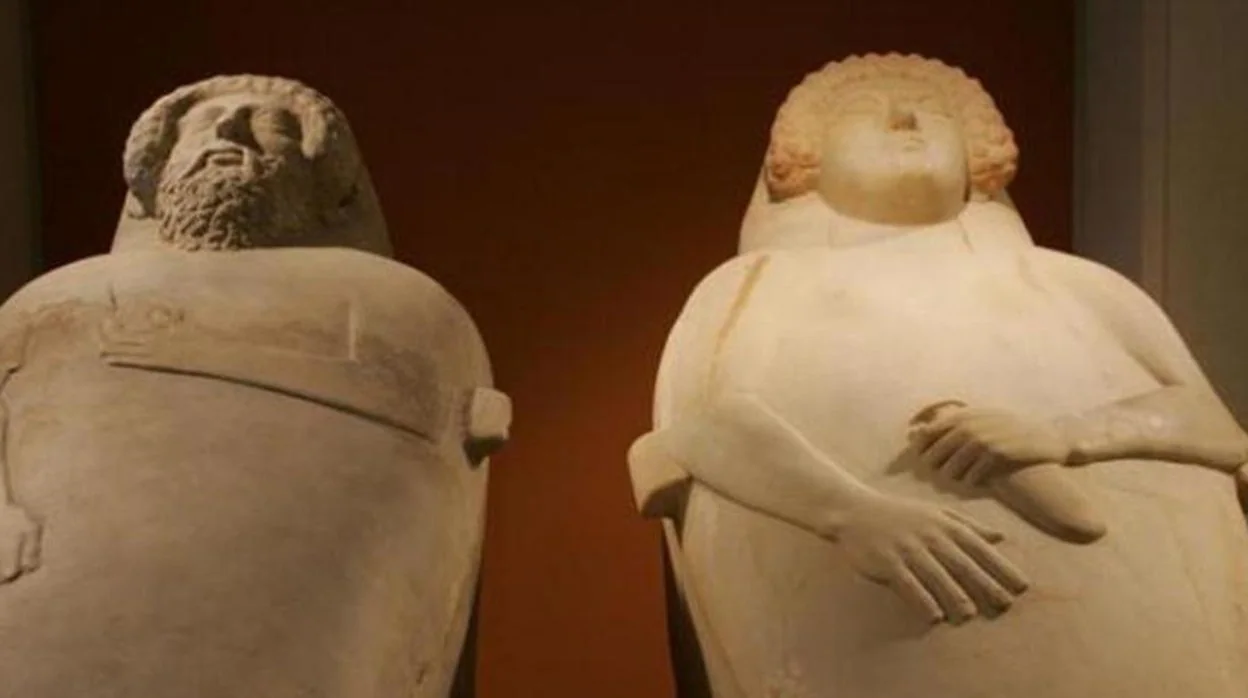 Sarcófagos antropomorfos fenicios del Museo Arqueológico de Cádiz