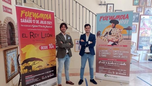 Finito de Córdoba, Emilio de Justo y Cayetano, el 6 de agosto en Fuengirola