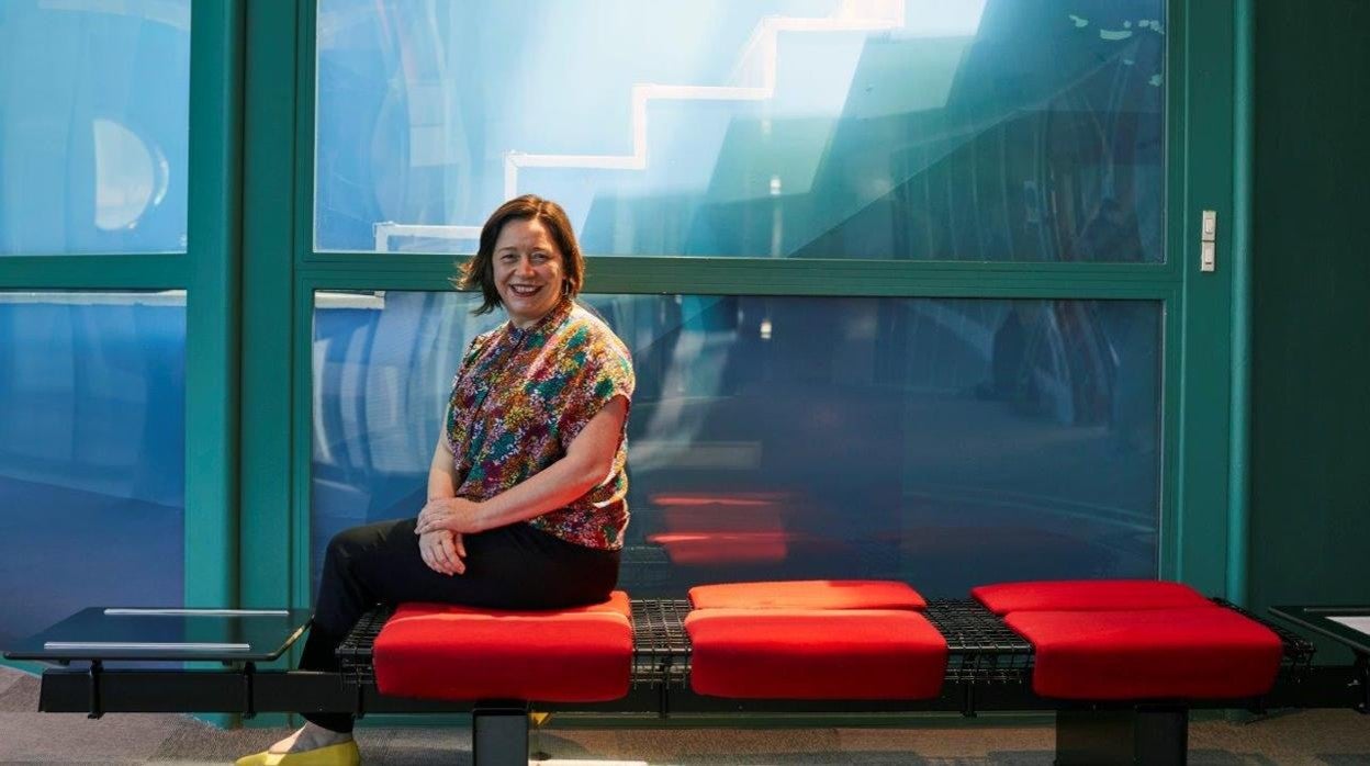 La directora de ARCO, el jueves en Ifema