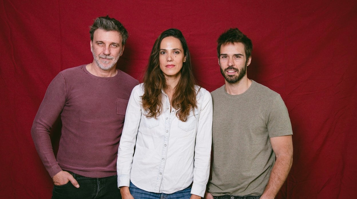 Armando del Río, Laia Alemany y Álex Barahona