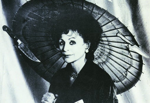 la galerista, entrevistada en 1986 por 'La Luna'