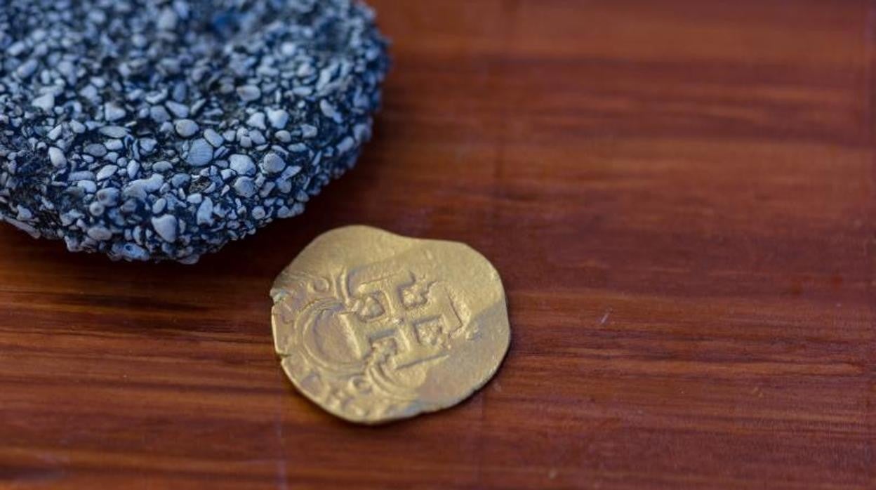 Hallan en Florida una moneda rara de oro en el galeón Nuestra Señora de Atocha