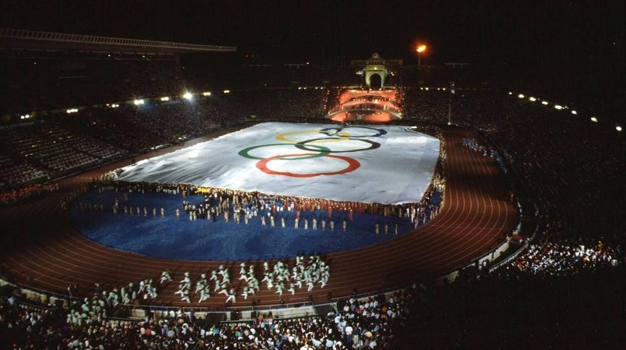 Ceremonia inaugural de los Juegos Olímpicos de Barcelona 92