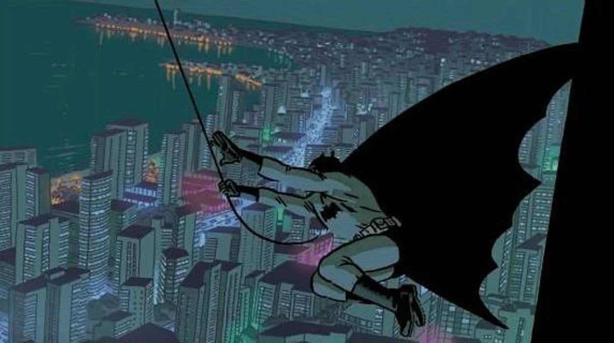 Batman, en de una de las viñetas de Paco Roca para al antología