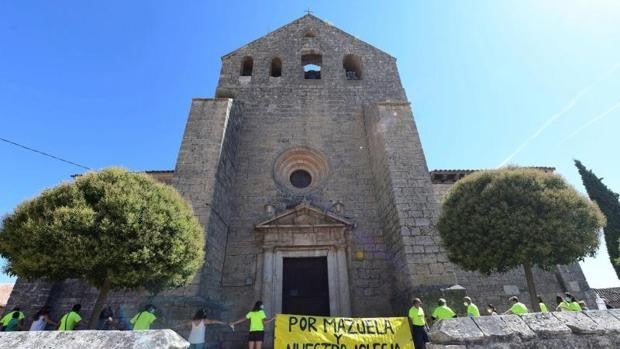 Los vecinos de un pequeño pueblo de Burgos logran salvar su iglesia del siglo XIV