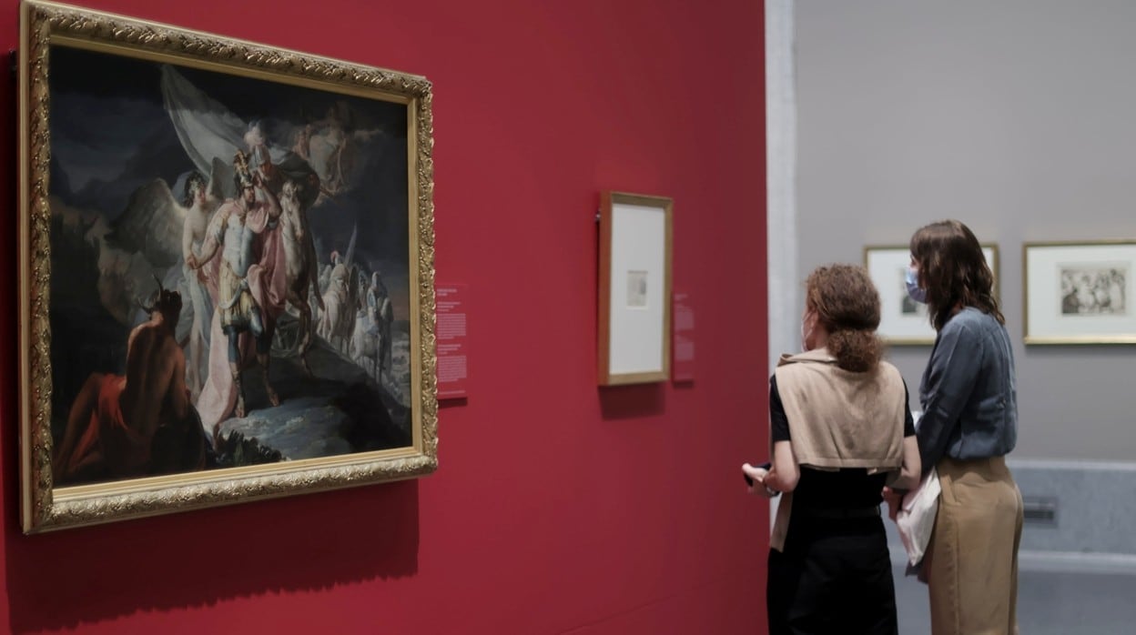 El 'Aníbal vencedor' de Goya se exhibe estos días en la muestra que conmemora los 40 años de los Amigos del Prado