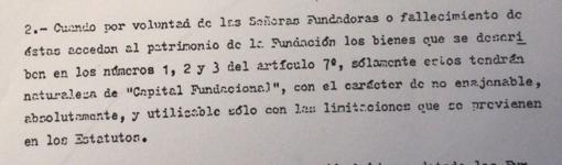 Estatutos constituyentes de la Fundación Selgas-Fagalde