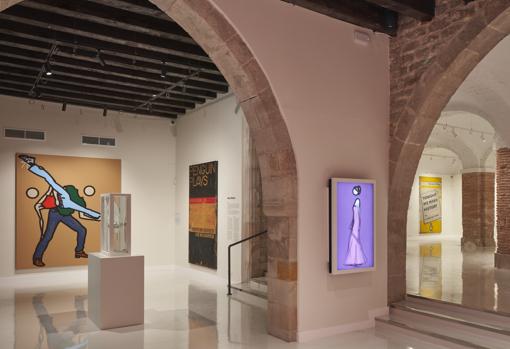 Obras de Julien Opie en la colección