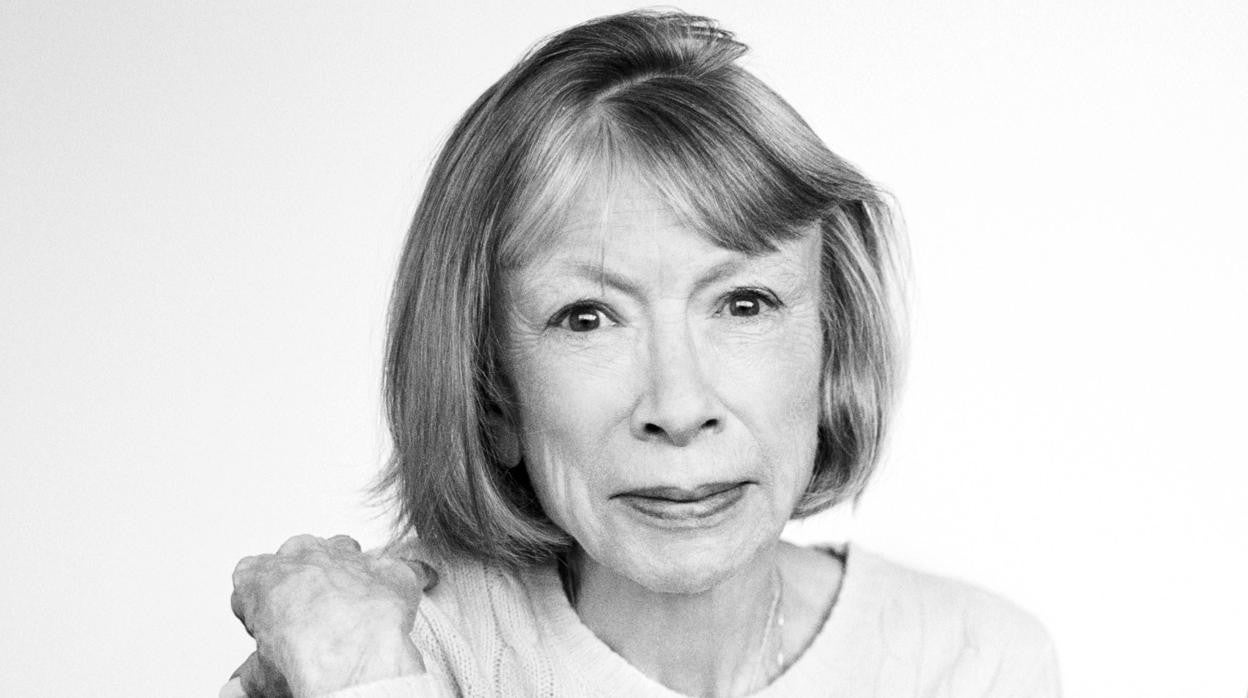 La escritora estadounidense Joan Didion