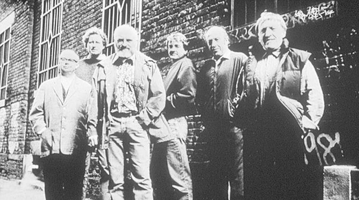 Chieftains, con Paddy Moloney a la derecha