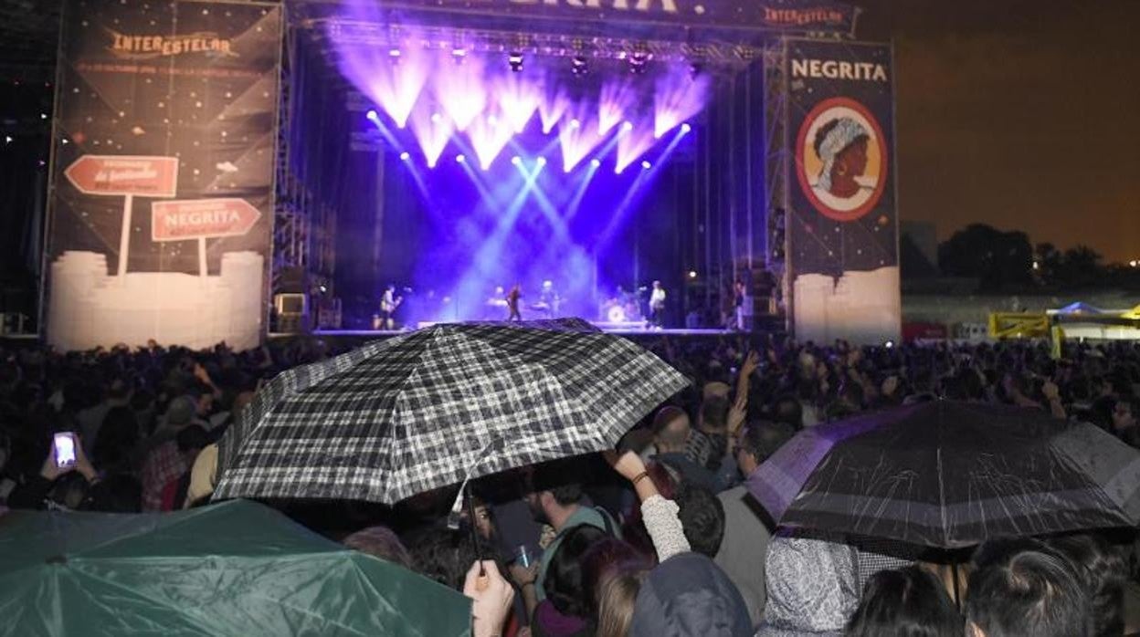 Imagen de archivo de un concierto del Festival Interestelar en el Centro Andaluz de Arte Contemporáneo