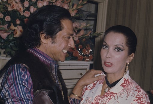 Antonio con María Rosa