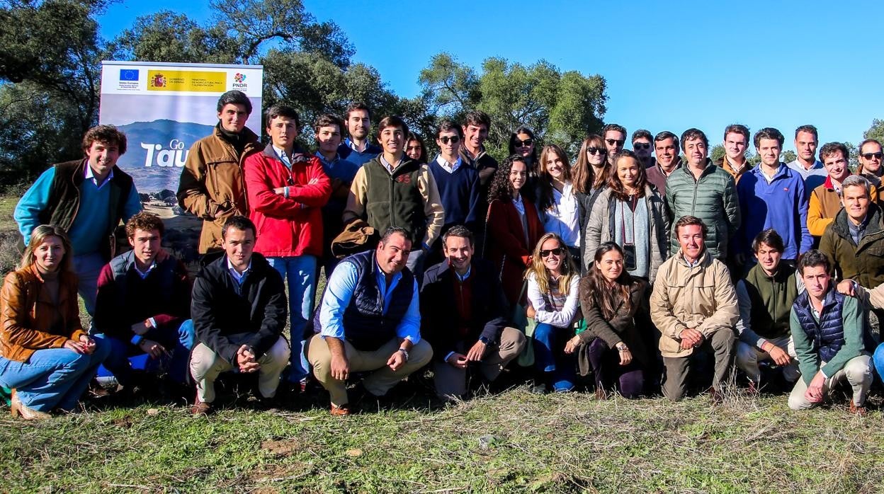 Los jóvenes ganaderos de lidia, en Soto de la Fuente